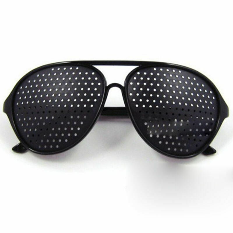 Eyesight Improvement Vision Care Exercise Eyewear Pinhole Training Glasses A8M3