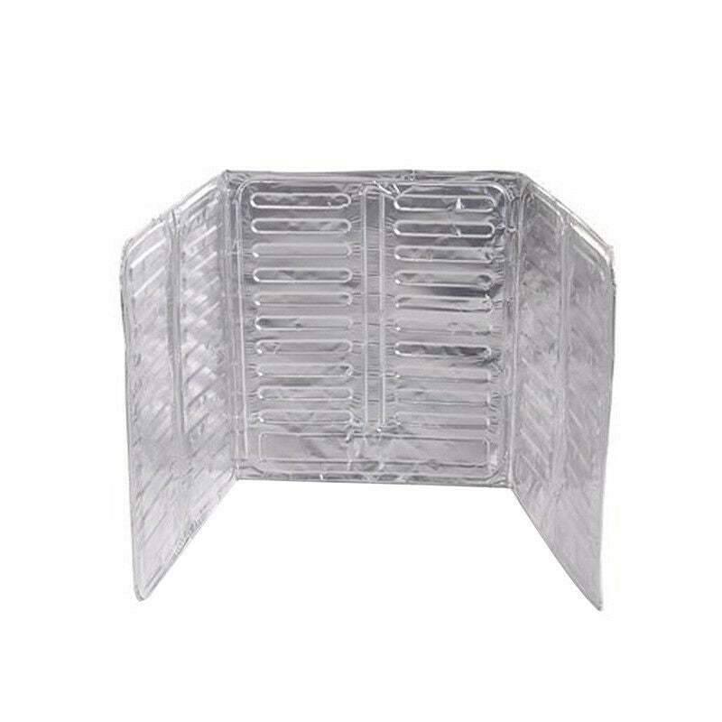 Aluminium Screen Cover Kitchens Gas Stove Anti-Splatter Oil Splash Screen Guard