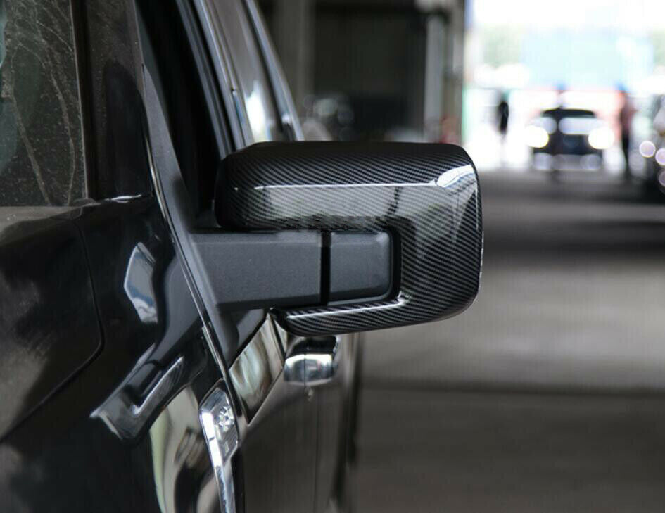 For Ford F150 F-150 2021-2022 ABS Chrome Car Rear View Side Mirror Cover Trim SU