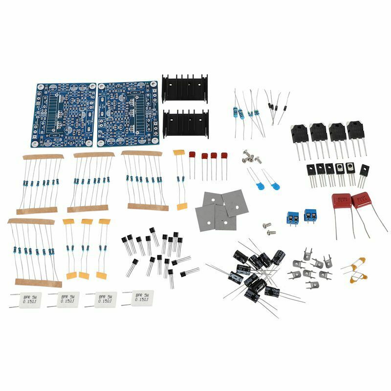 2Pcs HiFi MX50 SE 2.0 Dual Channel 100W + 100W Stereo Power Amplifier DIY KIT F9
