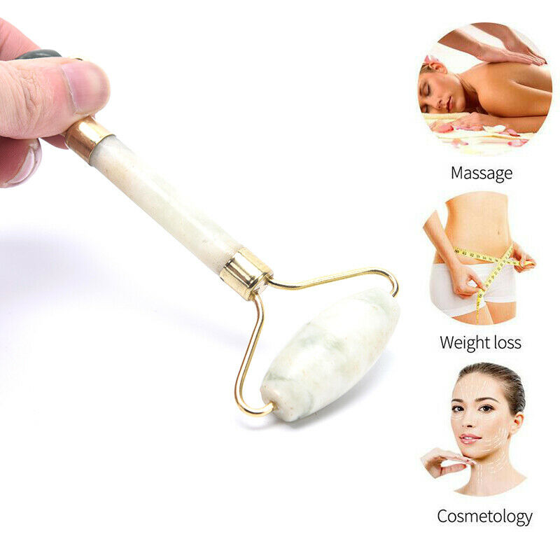 Natural Facial Beauty Massage Tool Jade Roller Face Massager Relaxation T.l8