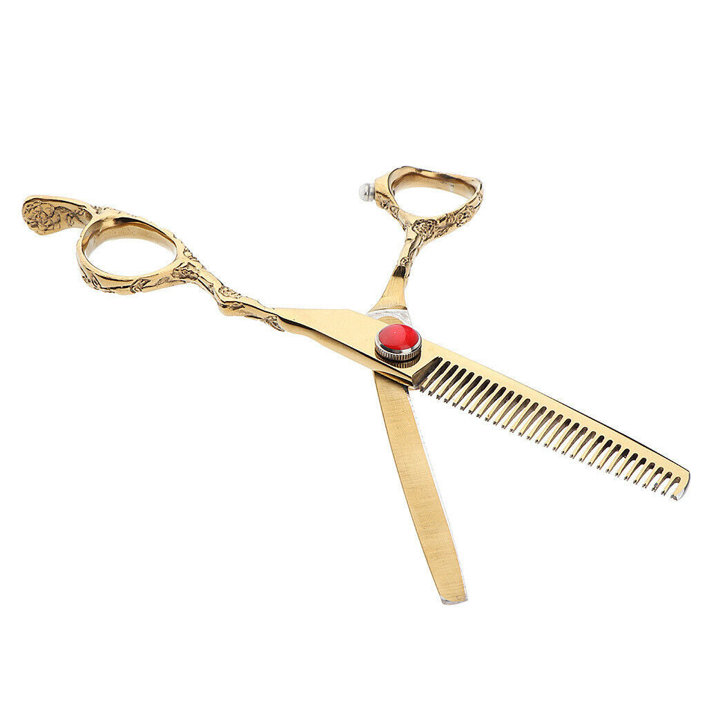 Stainless Steel Hair Cutting Scissors Shear for Stylist Barber Toothed Slice