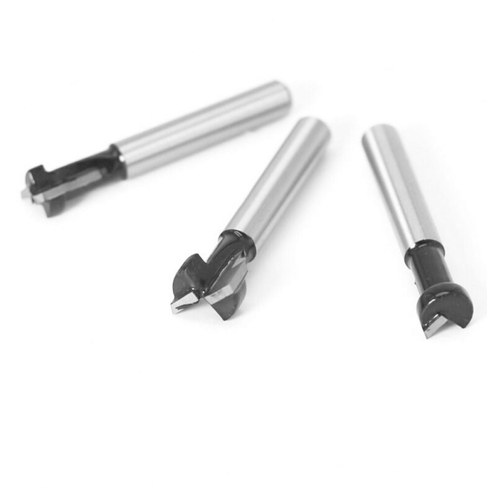 3 pcs T-slot cutter profile cutter 8mm 1/4 wood slot cutter cutter shank