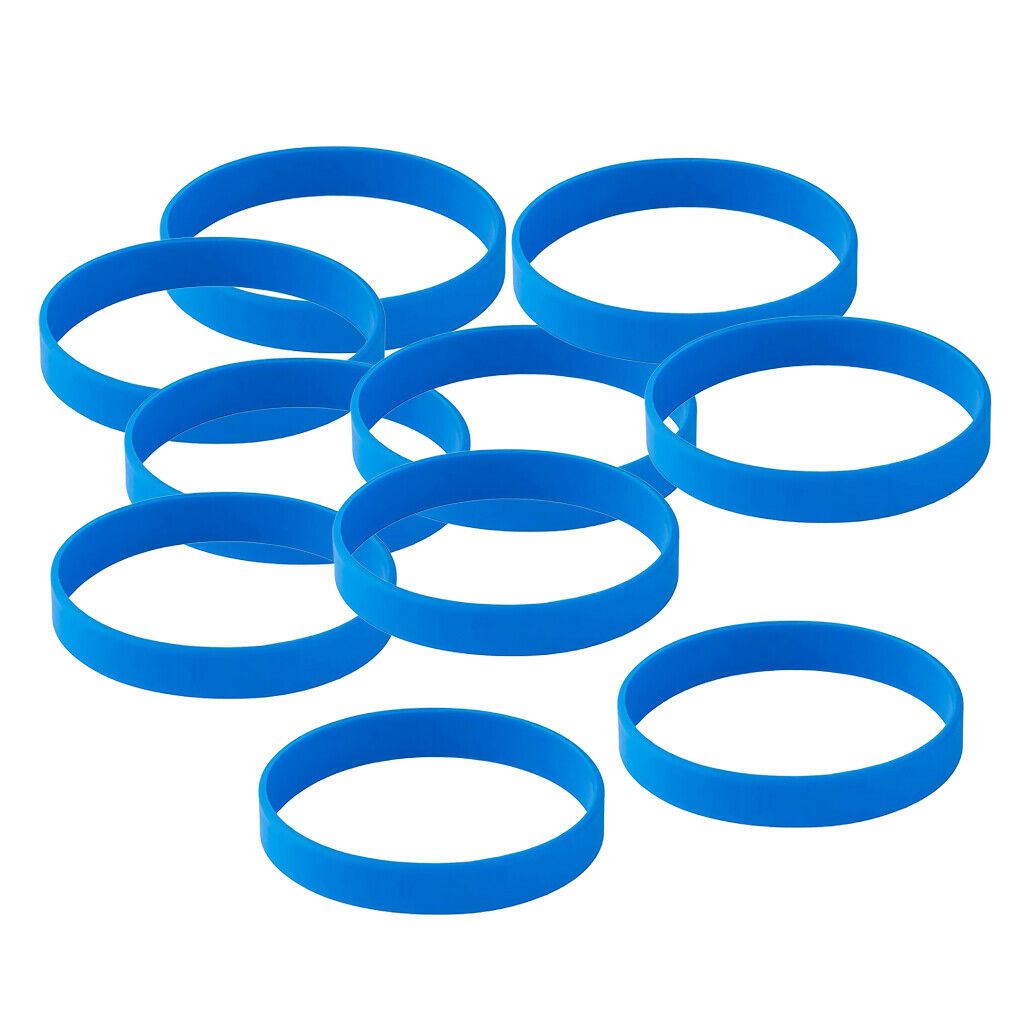 20 Pieces Silicone Bracelets Bulk Rubber Bracelets Bracelets