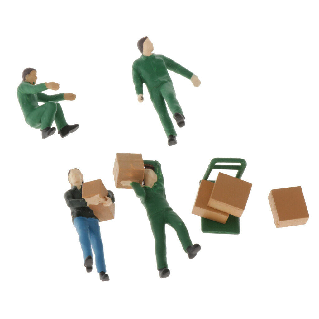 2pack RaceMedal 1/64 Porter Worker Collections Scene For Siku Greenlight