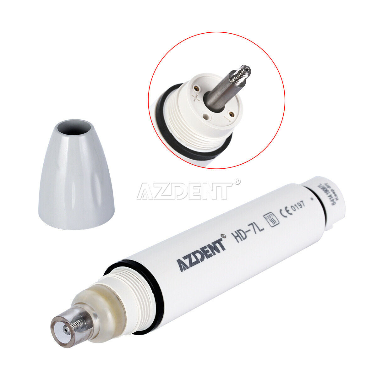 5 X AZDENT Dental LED Ultrasonic Piezo Scaler Handpiece fit SATELEC & DTE Scaler