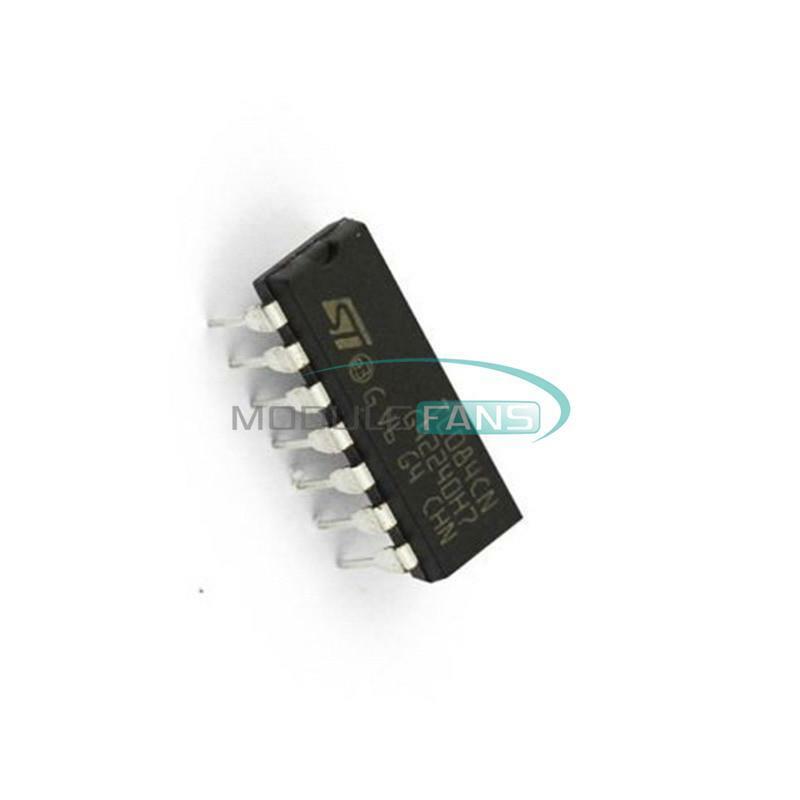 50PCS TL084 TL084CN  DIP-14 Quad JFET-Input Op Amp IC