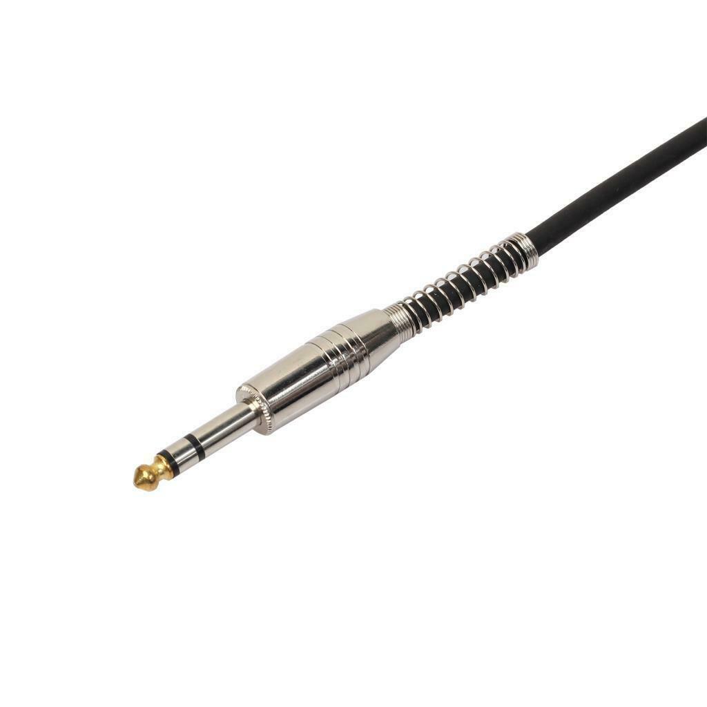 6.35mm Stereo   to 3 Pin XLR Female Adapter Cable  Audio Microphone