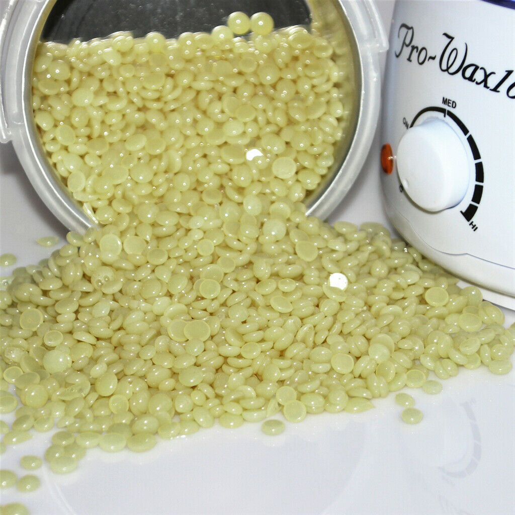 3x Hard Wax Beans Stripless Delilatory Painless Hair Removal for Salon Home