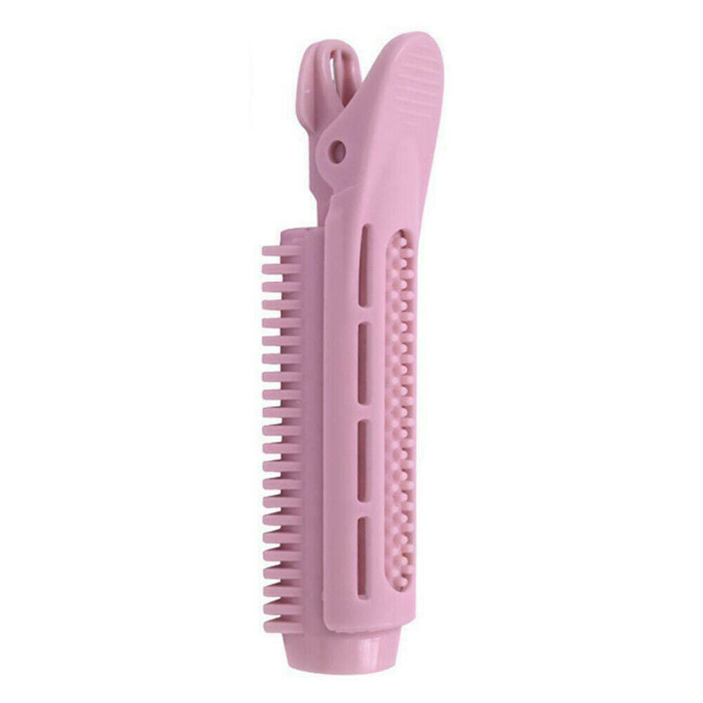 6pcs Hair Root Fluffy Clip Set Hair Curler Clamps Perm Rods Hair Rollers @