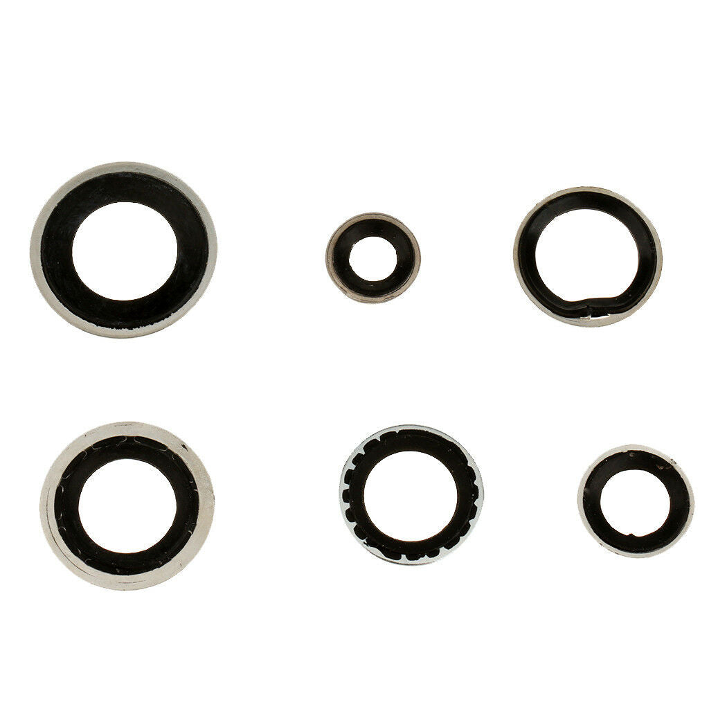 30 Pieces AC Compressor Shaft Seal Gasket 6-Type for Buick Sail Excelle