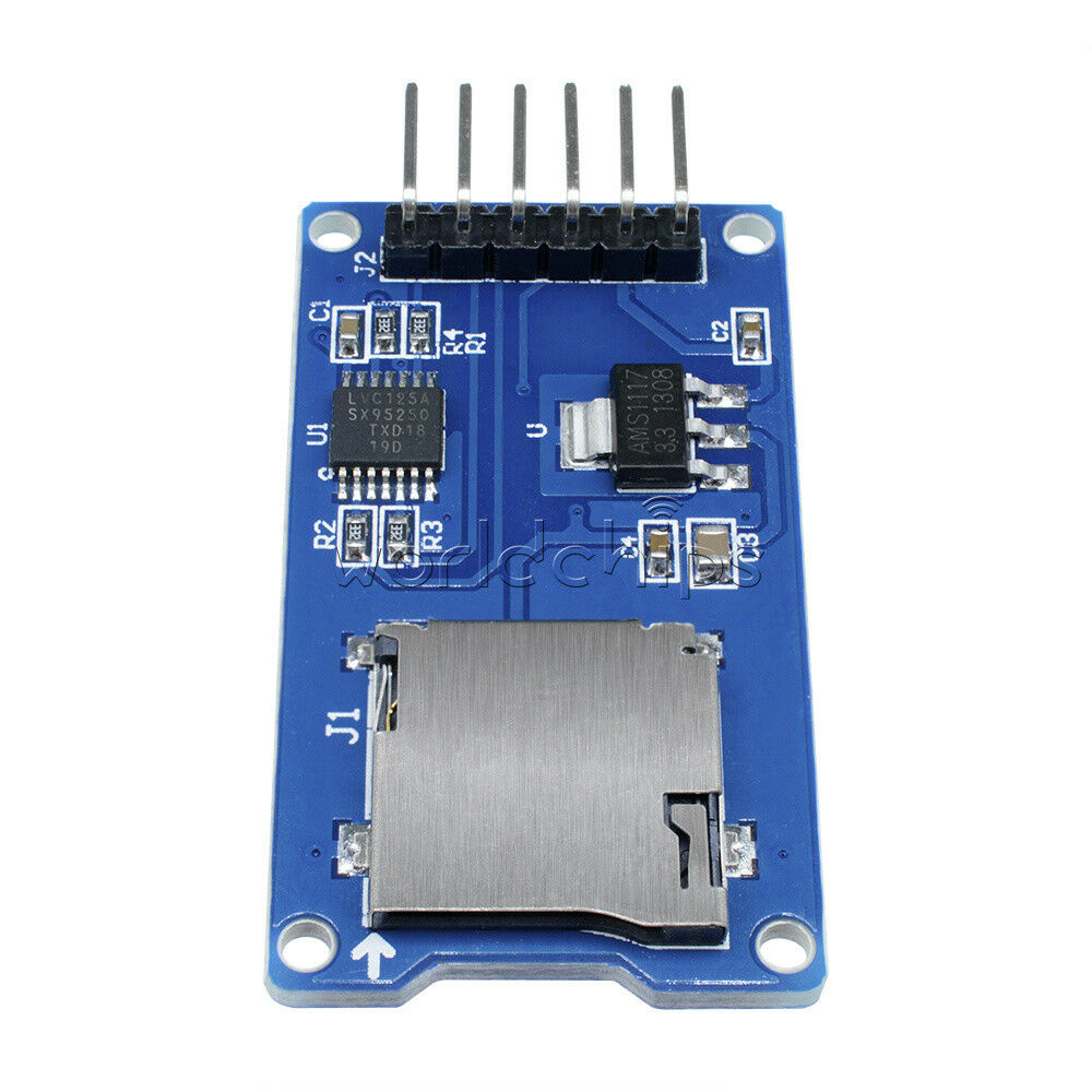 10PCS 3.3V SPI Mciro SD TF Card Memory Shield Module Storage Board for Arduino