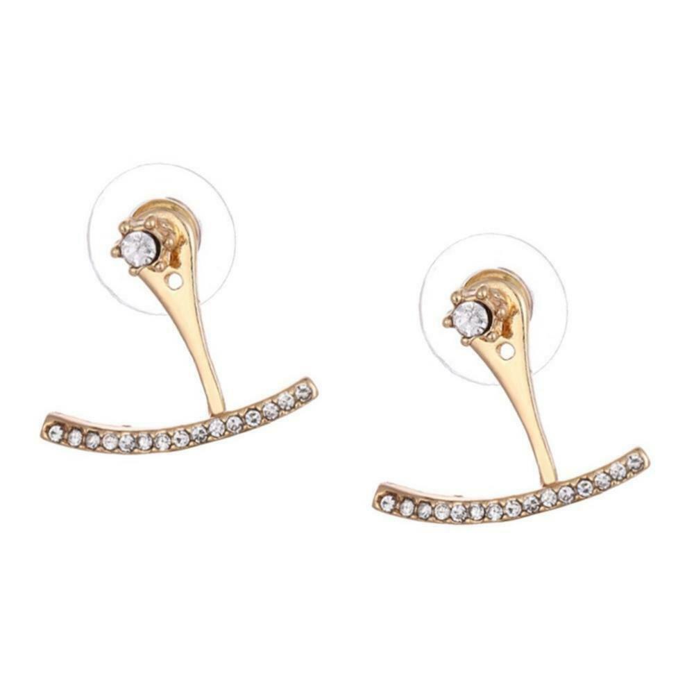 2X Simple T Shaped Cute Earrings Ear Studs Women Girls Chic Daily Jewelry