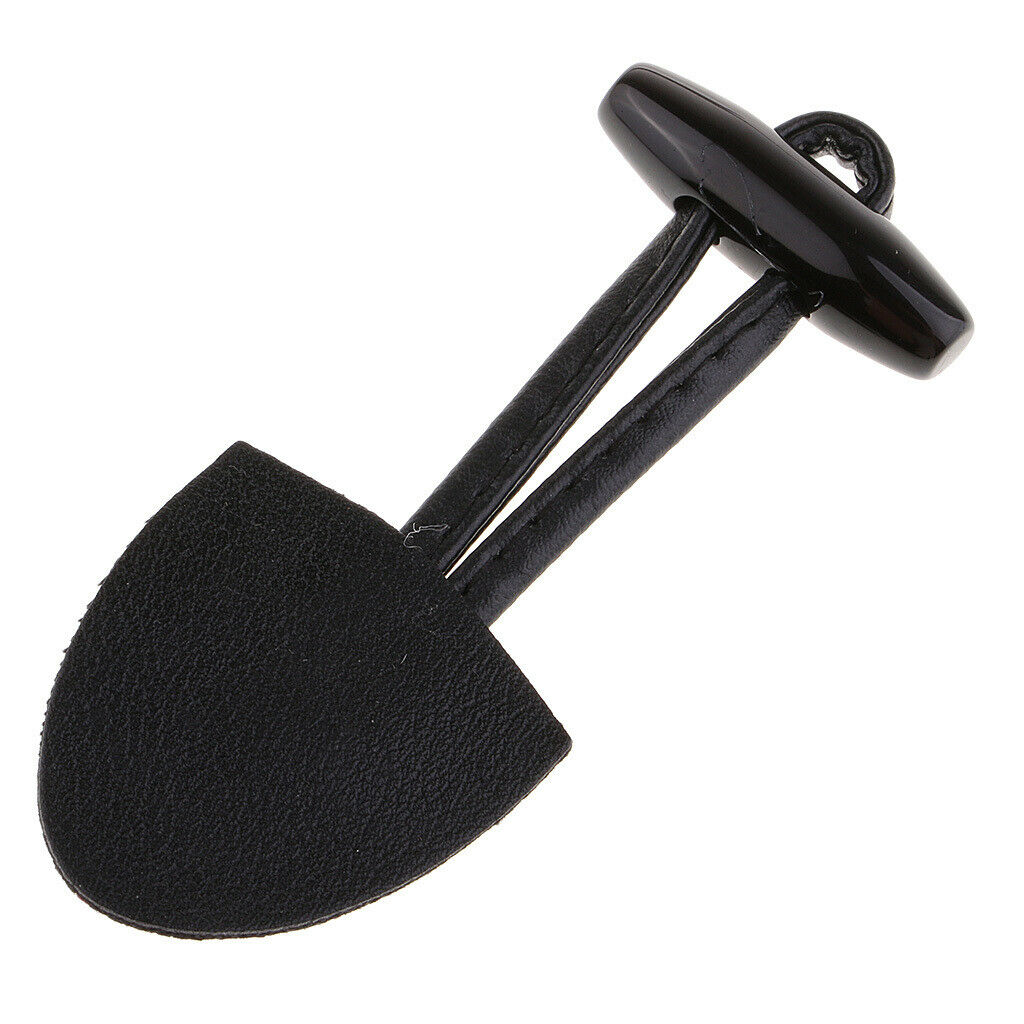 6 Pairs PU Leather Horn Toggle Buttons DIY Duffle Coat Fastener Buckle Accessory