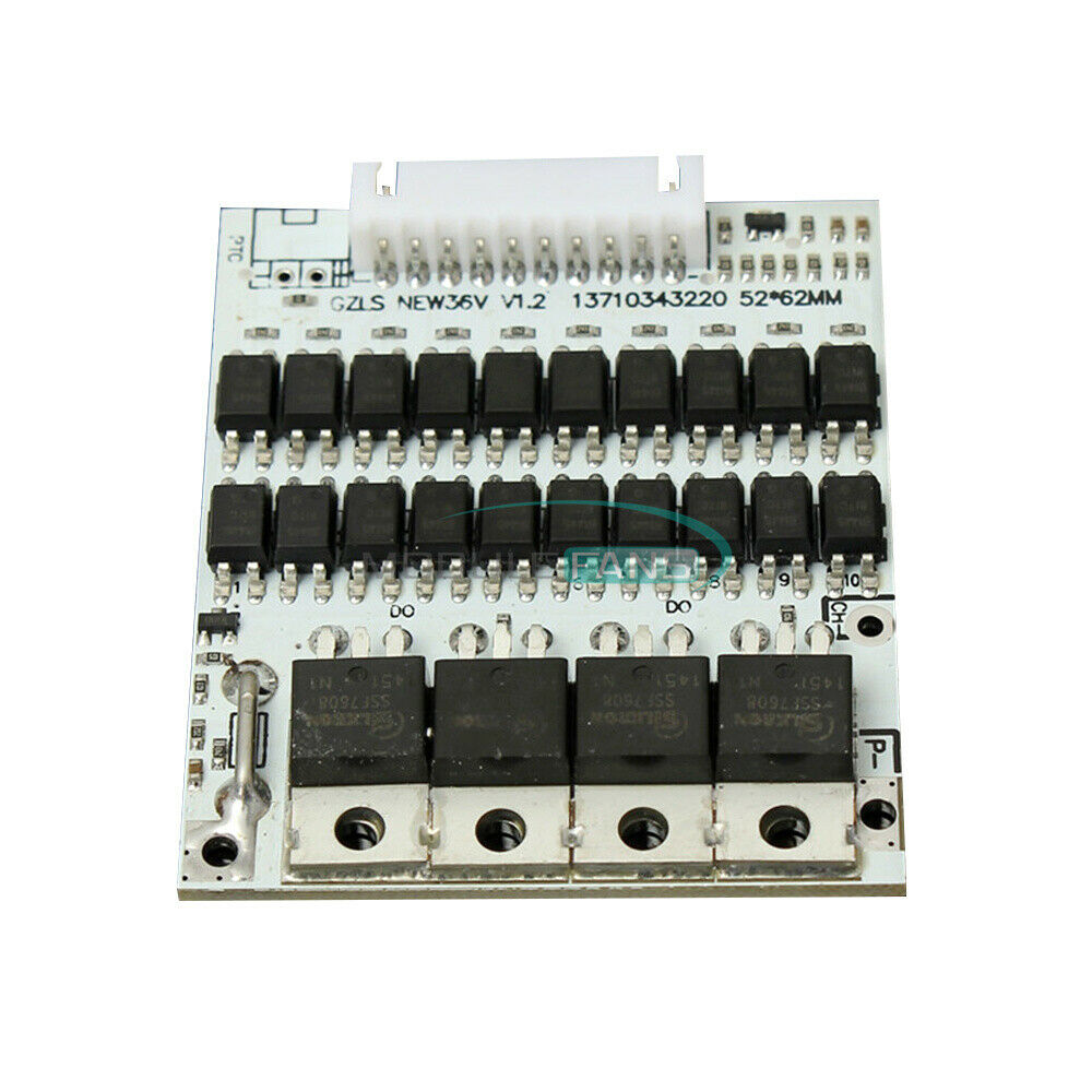 2PCS 10S Li-ion Lithium Cell 36V 40A 18650 Battery Balance Protection BMS Board