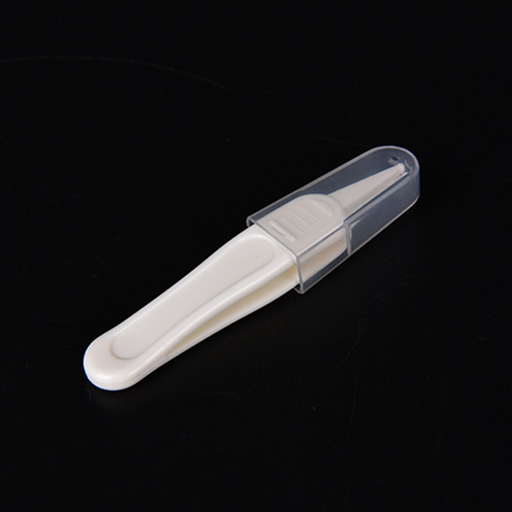 Baby's Clean Tweezer Ear Nose Navel Cleaner Remover Plastic Forcep Body Care  Re