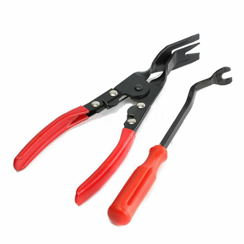 Car Auto Door Card Panel Trim Clip Removal Uphostery Remove Pry Bar Tool Sets