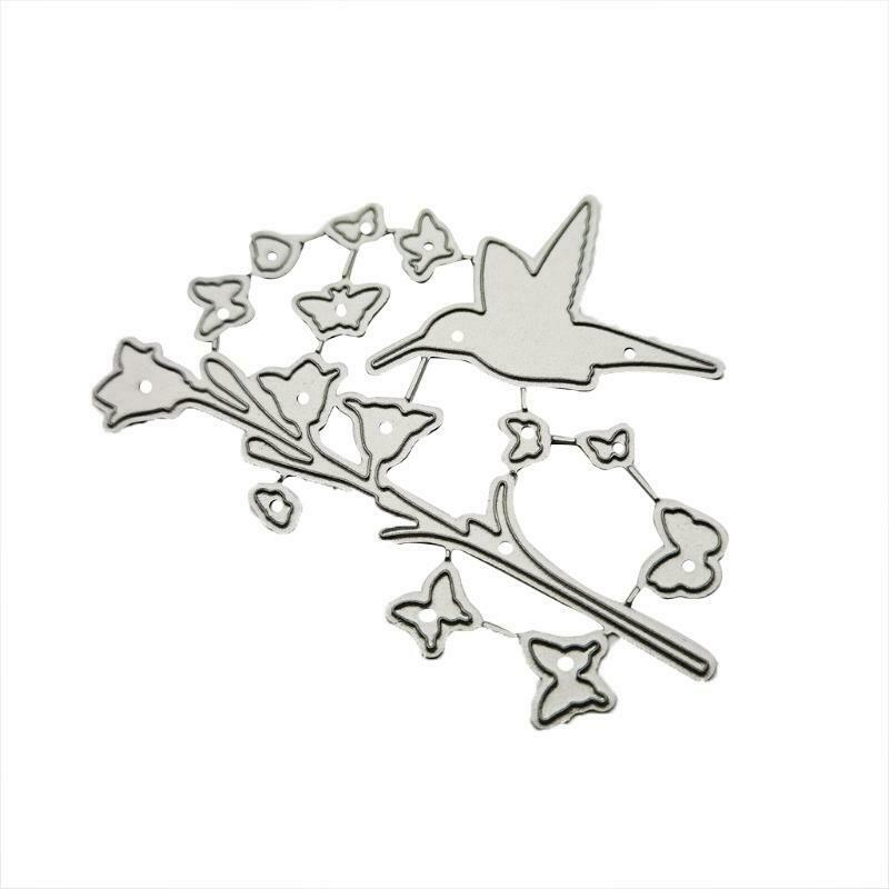 Bird Metal Cutting Dies Stencil DIY Scrapbooking Album Paper Card Template Mold