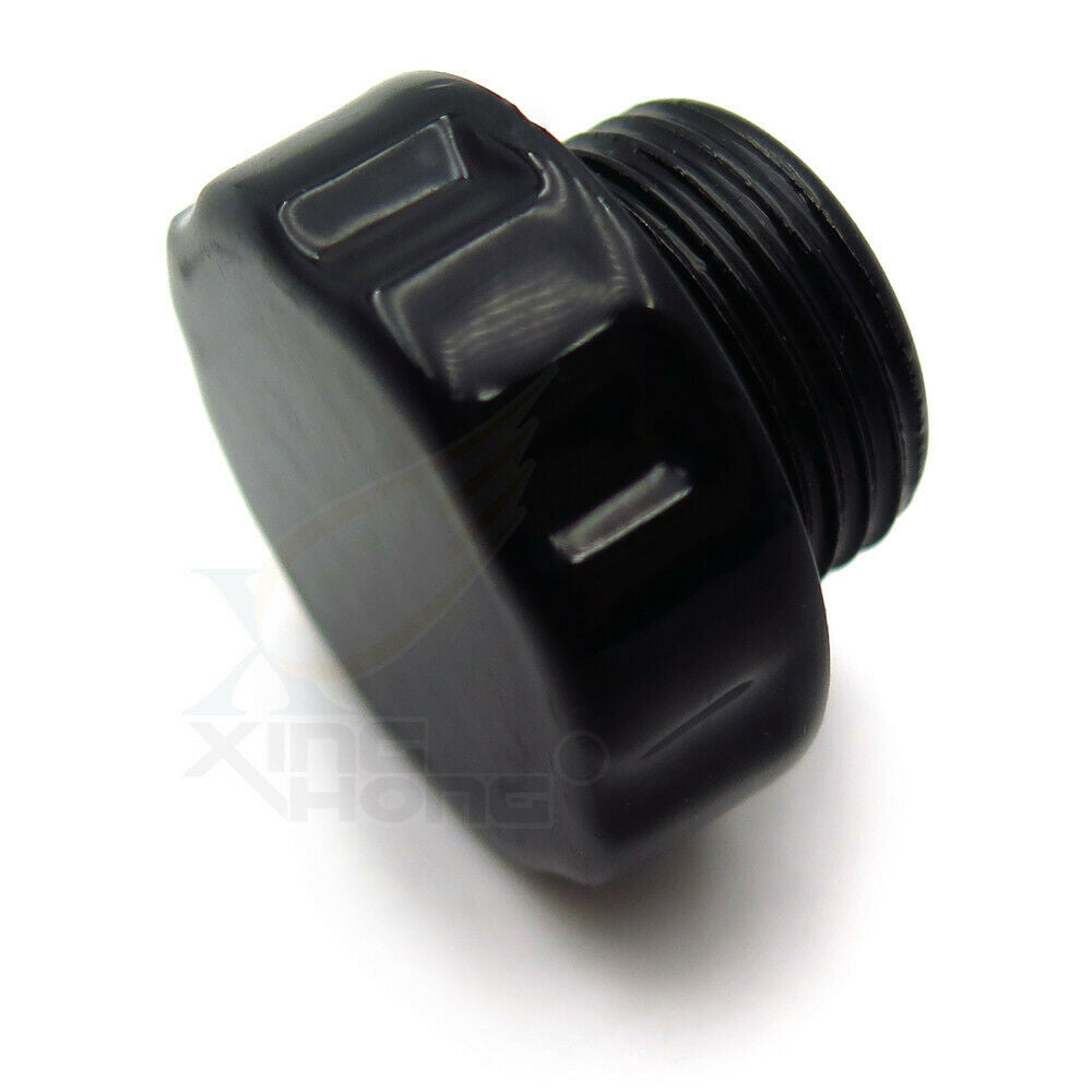 Black Fluid Reservoir Cap Cover For Suzuki 92-12 GSXR 600/88-12 GSXR750