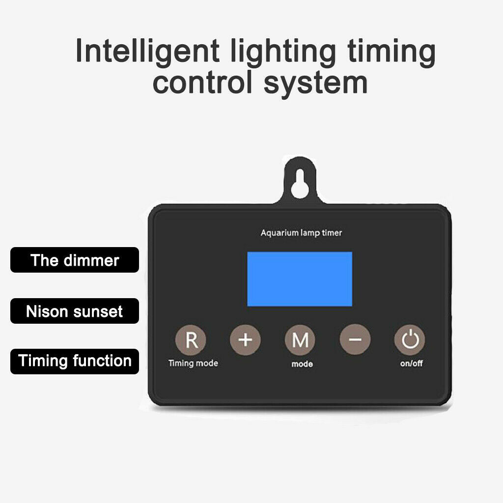 LED Light Digital Dimmer and Timmer for Aquarium Lights Fishes Tank Timer