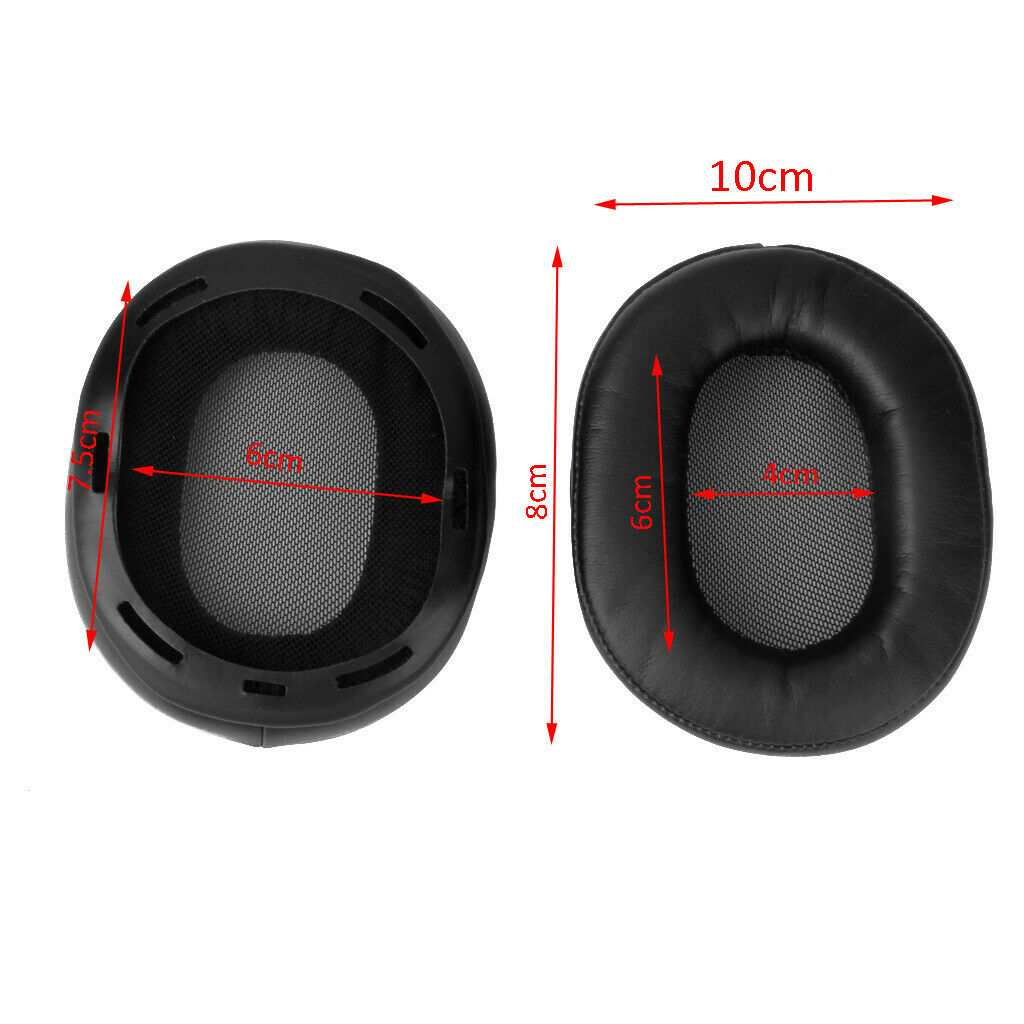 Replacement Ear Pads Cushions f/   MDR-V6/MDR-7506/MDR-CD900ST Headphones