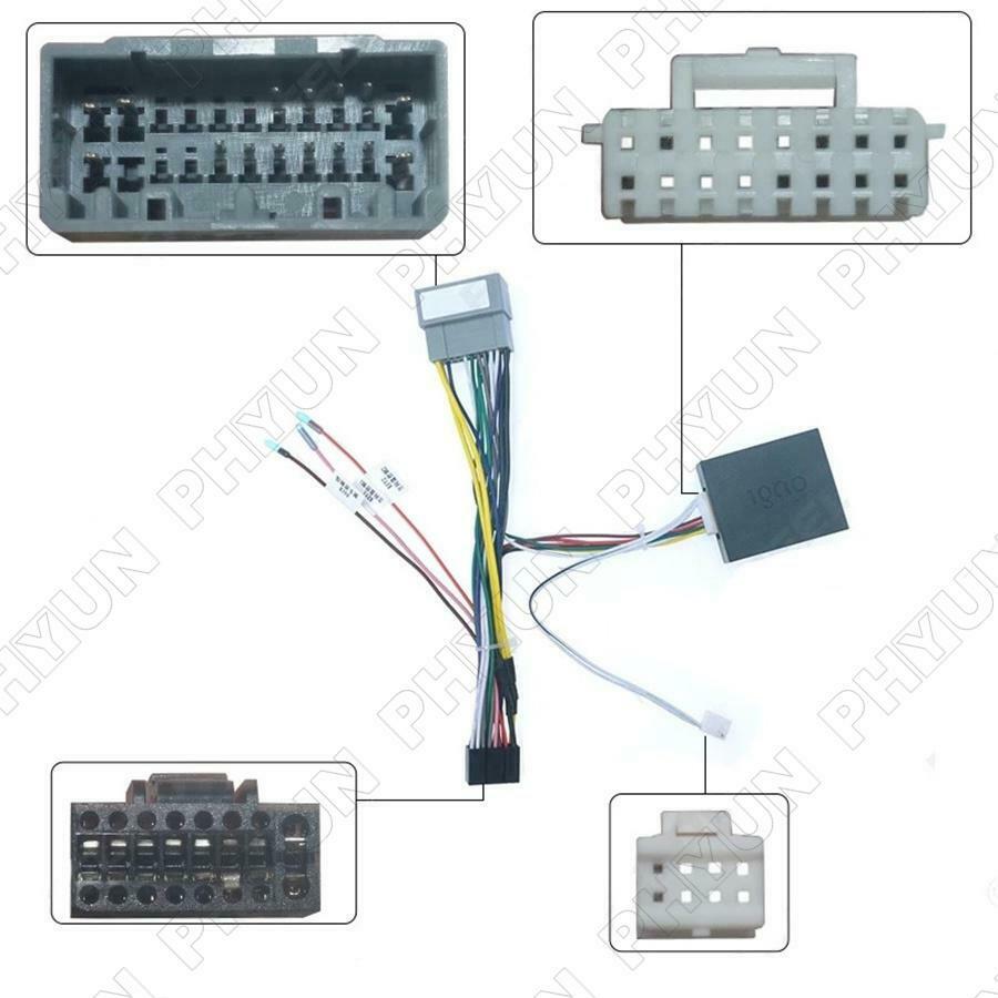16PIN Car Radio Power Adapter Canbus Box For Jeep Compass Jeep Grand cherokee wk