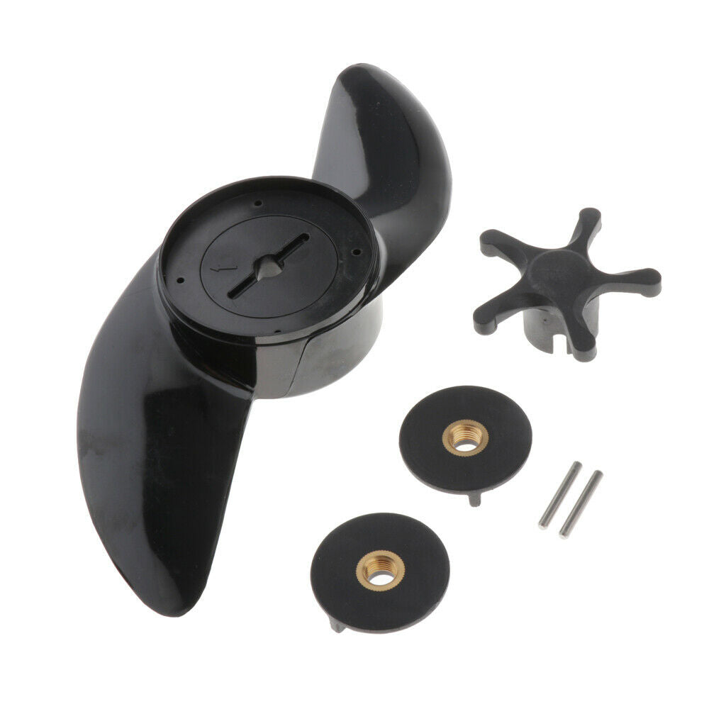 Replacement Power Prop Kit 2-Blades Electric Trolling Motor Outboard/Propeller &