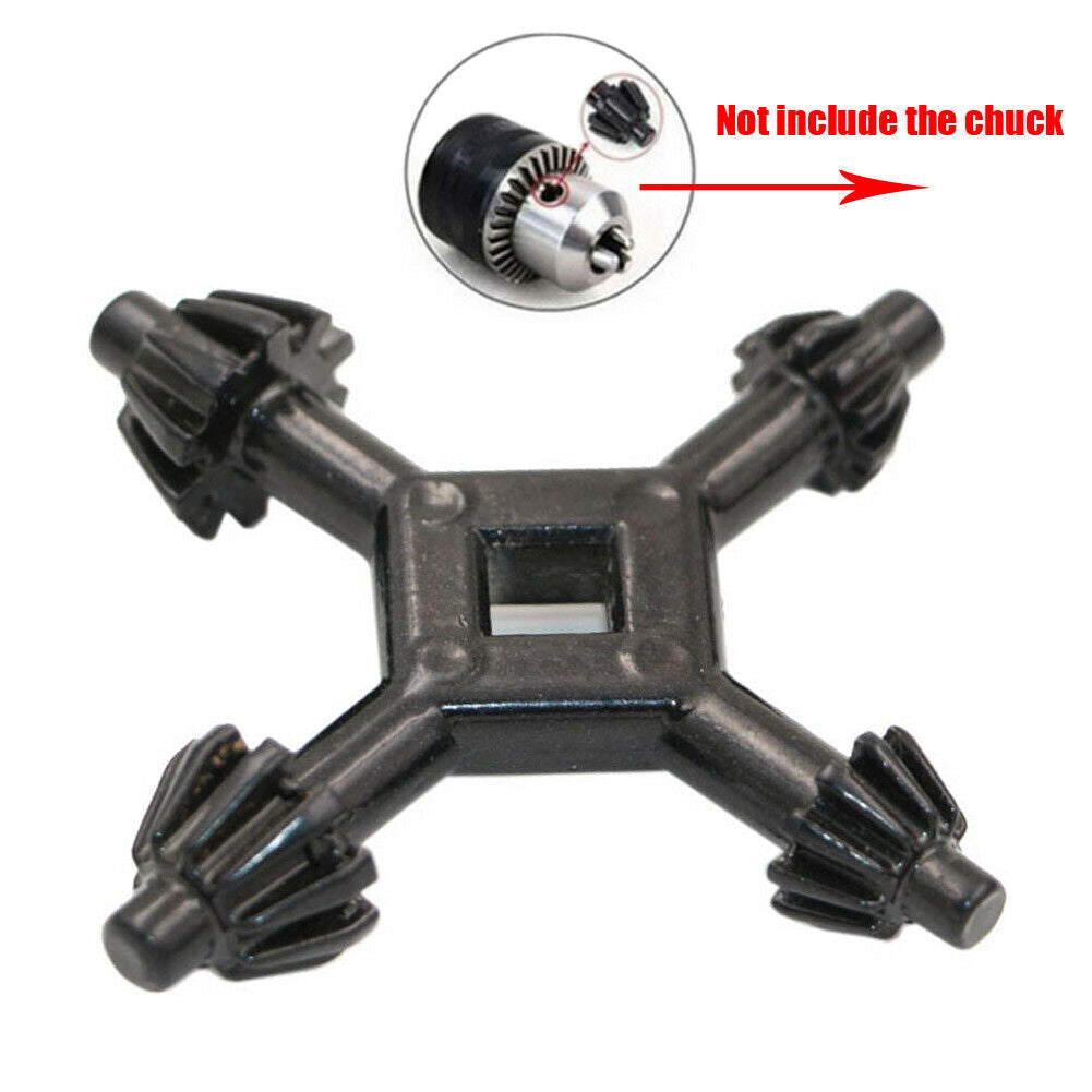 4Way Multifunction Universal Chuck Key Drill Drilling Holder Spanner Wrench Fine