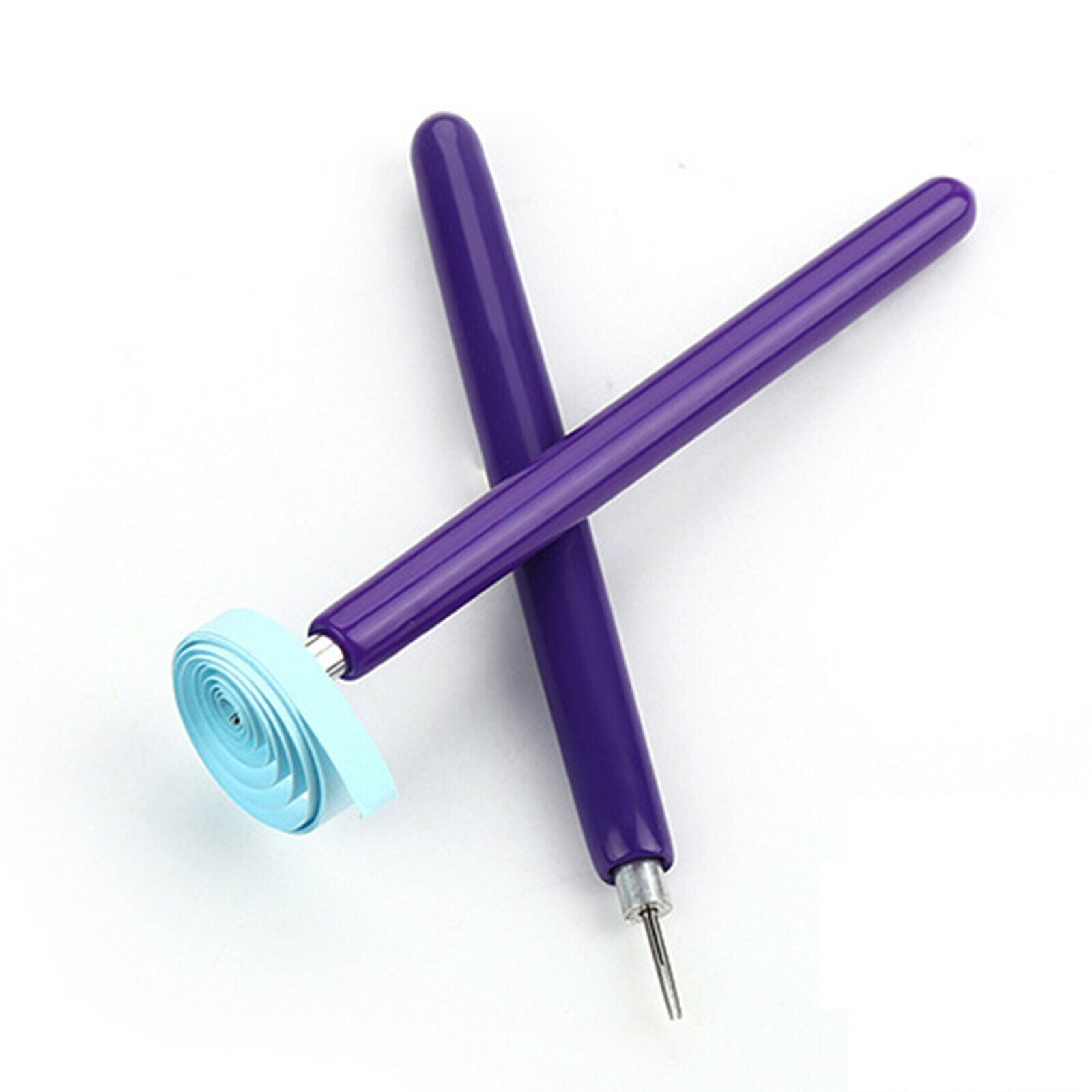6pcs/set Slotted Flower Rolling Quilling Kit Needle Pen Crafting DIY 110mm