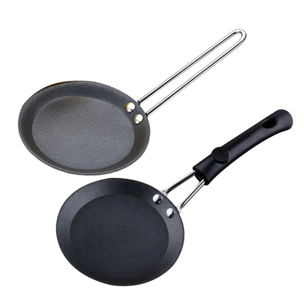 Cast Iron Induction Non Stick Pan Skillet Egg Cooking Fry Frying Pan A