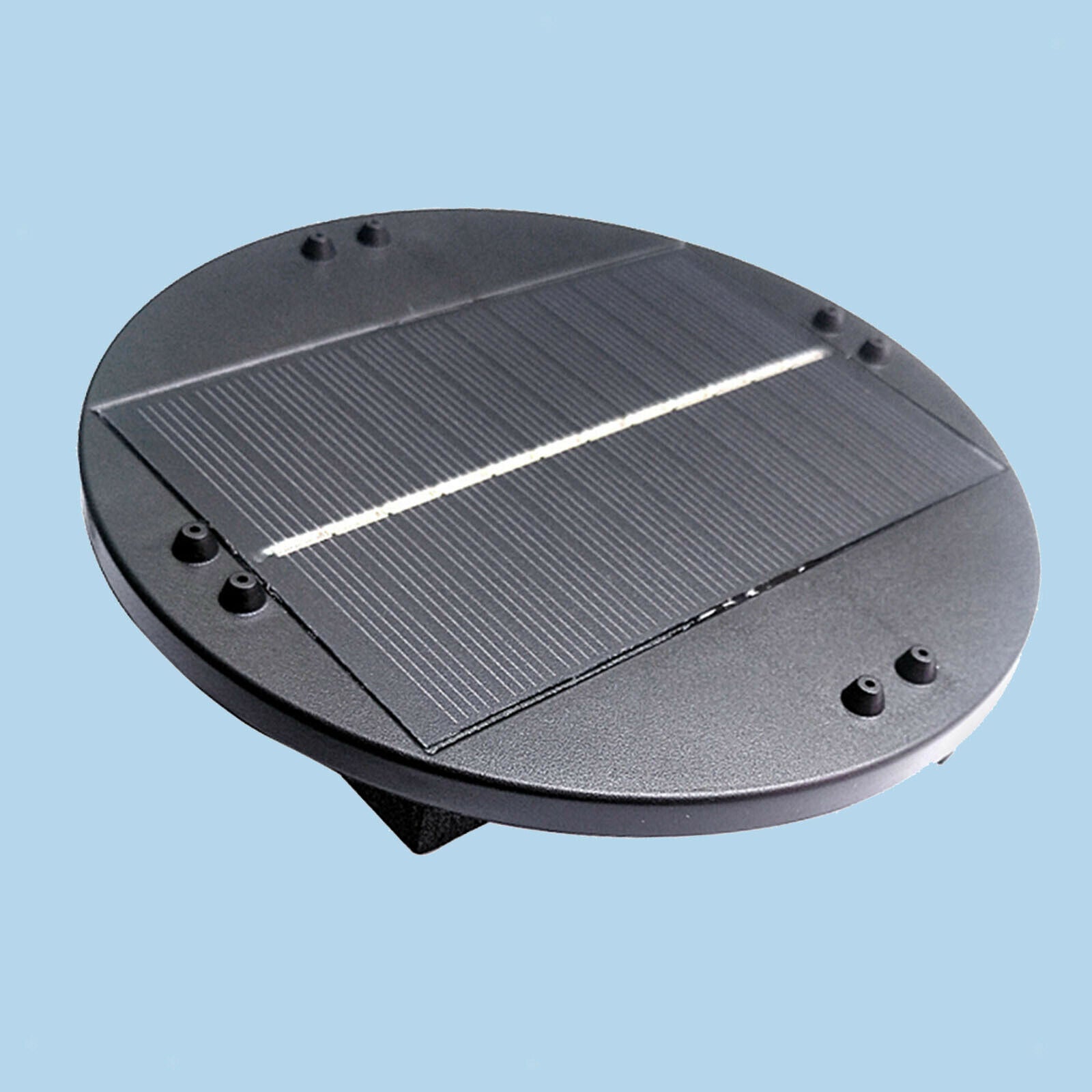 Black Solar Floating Solar Fountain Garden Garden Home Ornament Outdoor