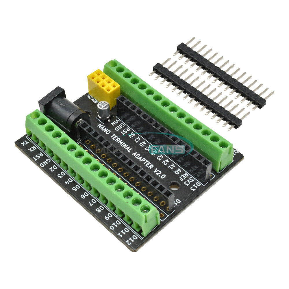 Nano V3.0 Terminal Extension Adapter Board NRF2401+ interface DC Power ATMEGA328