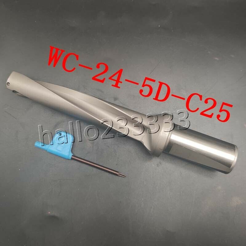 SP-24-C25-5D U drill indexable drill 24mm C25 5D FOR WCMX04 CNC inserts Φ24-5D