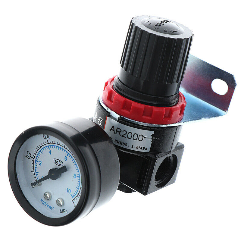 AR2000 Air Control Compressor Pressure Gauge Relief Regulating Regulator Va % Tt
