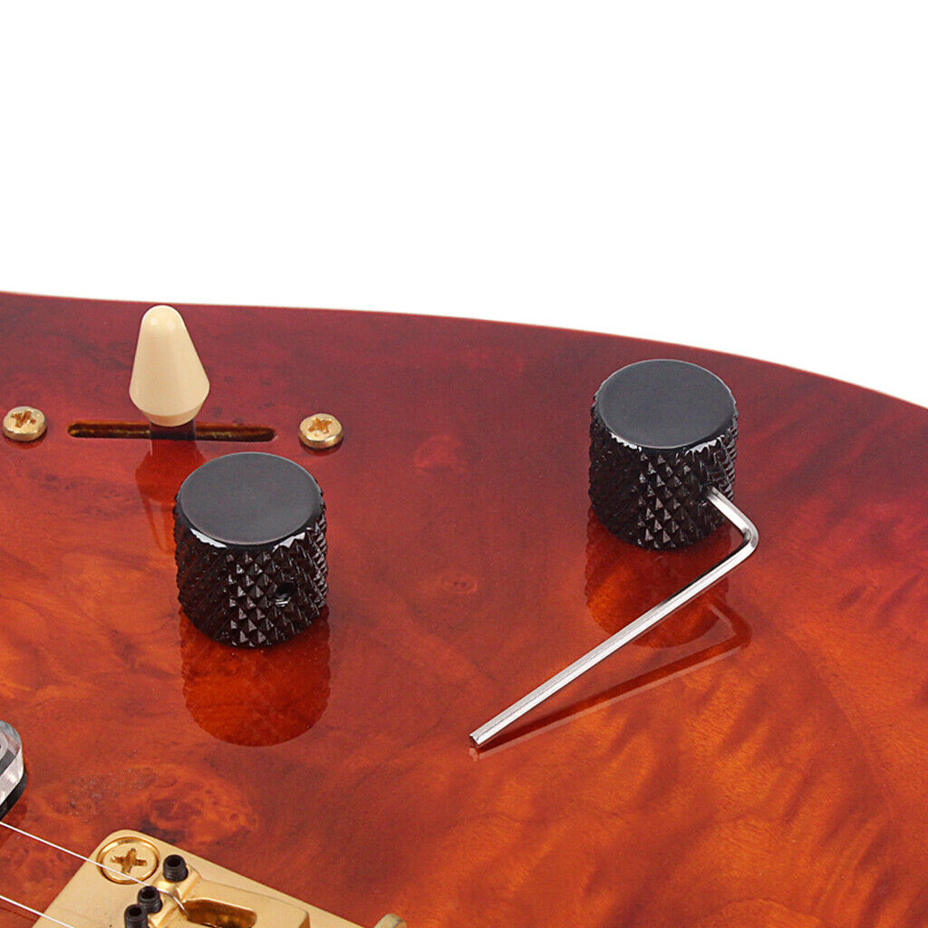 Set of 4 Electric Guitar Tone Volume Knobs 20mm for Guitar Accessories Set