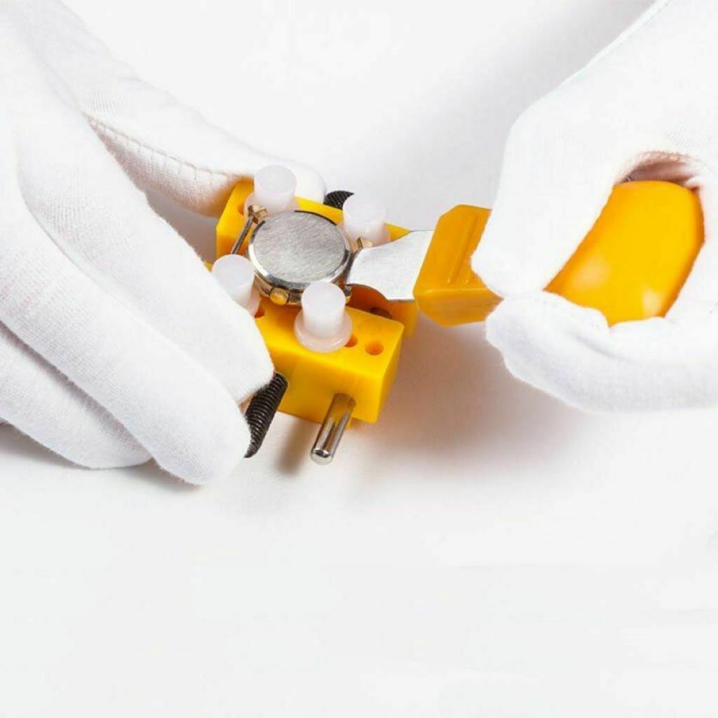8 Pieces Essential Watchmaker Watch Back Cover Remover Opener Holding Tool
