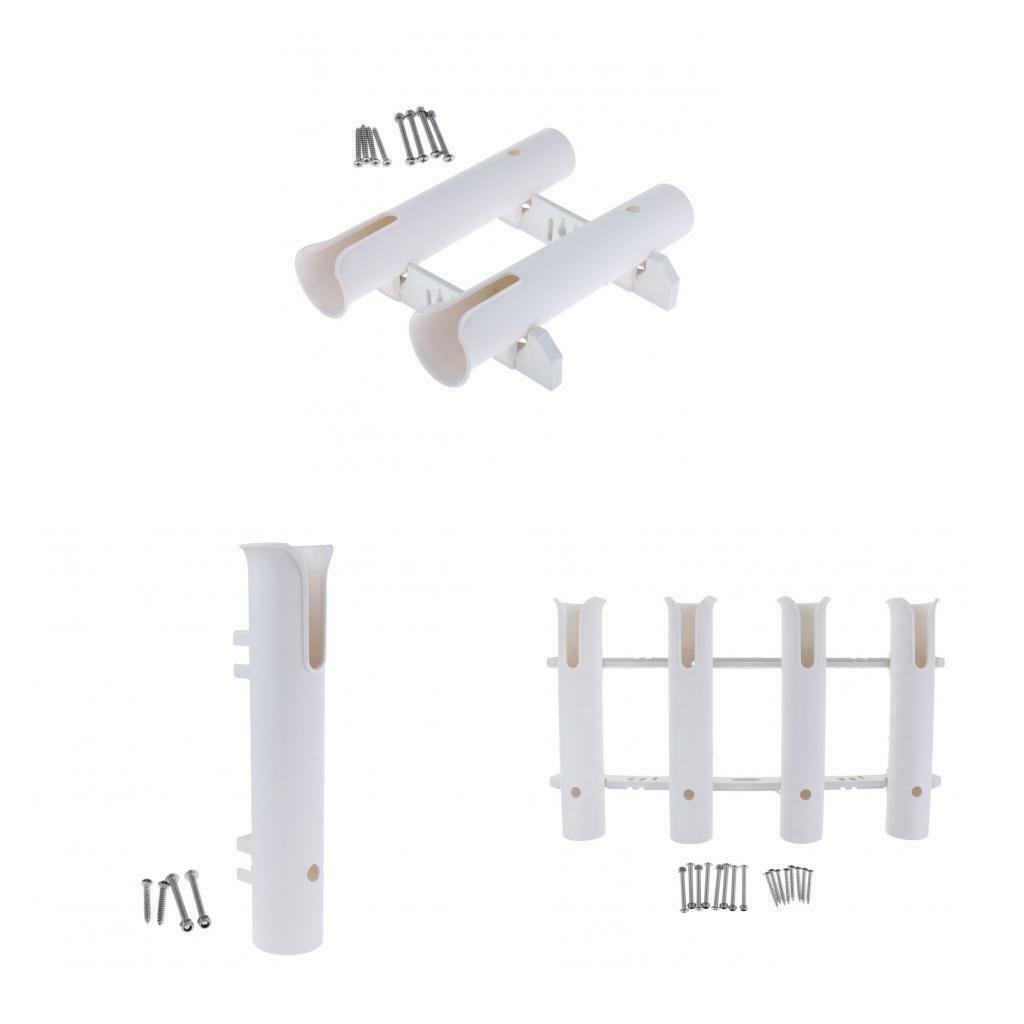 4 Marine Boats Yacht Vertical Fishing Rod Holder Support Bracket