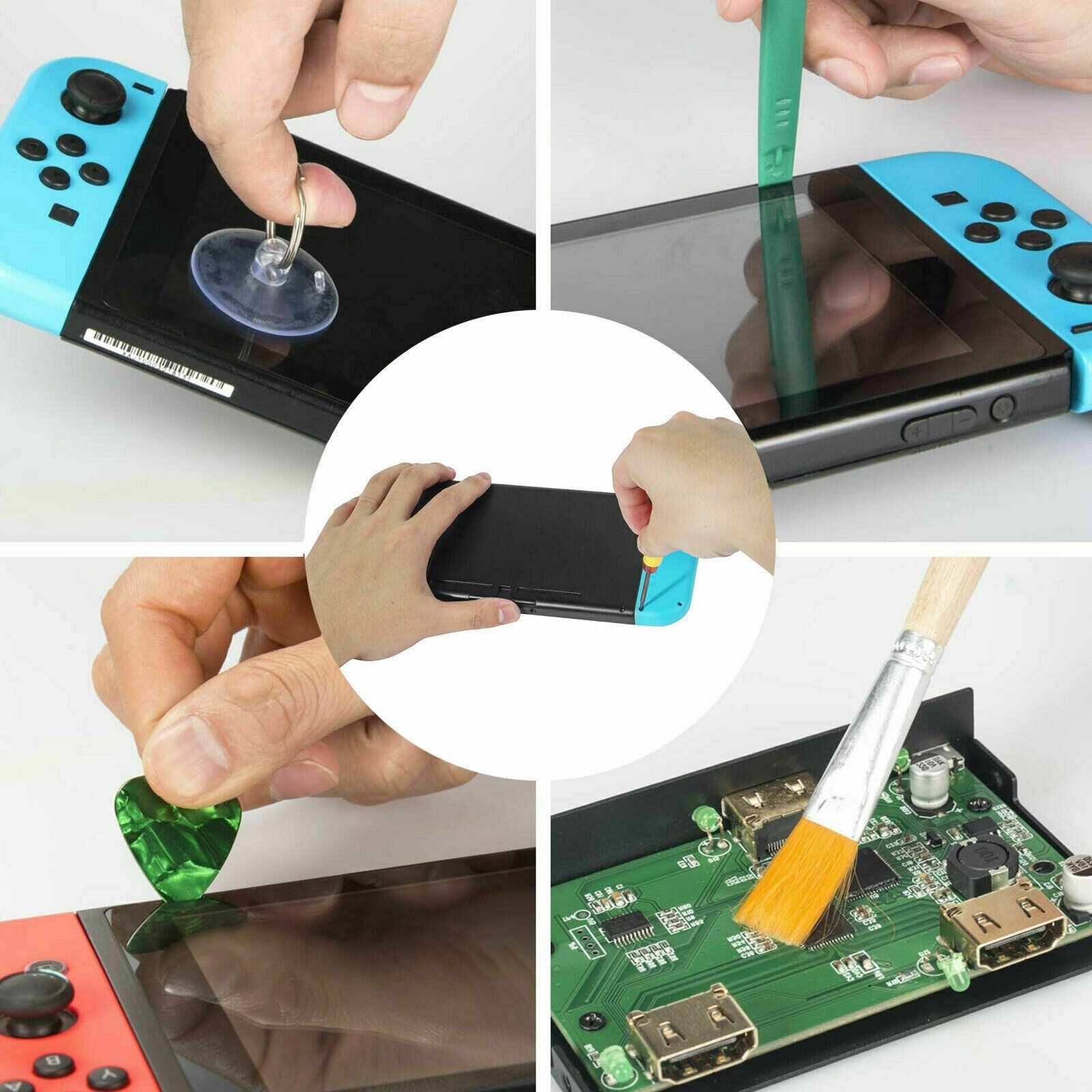 17in1 Repair Full Screwdriver Tool Kit For Nintendo Switch GBA NES SNES Wii NDS
