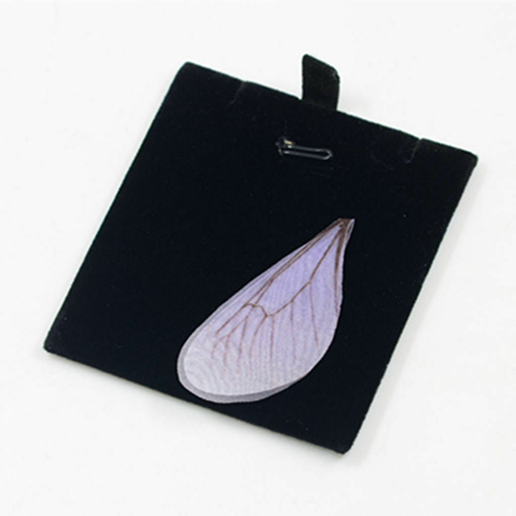10pcs Dragonfly Wing Earrings Pendants for DIY Charm Jewelry Findings Purple
