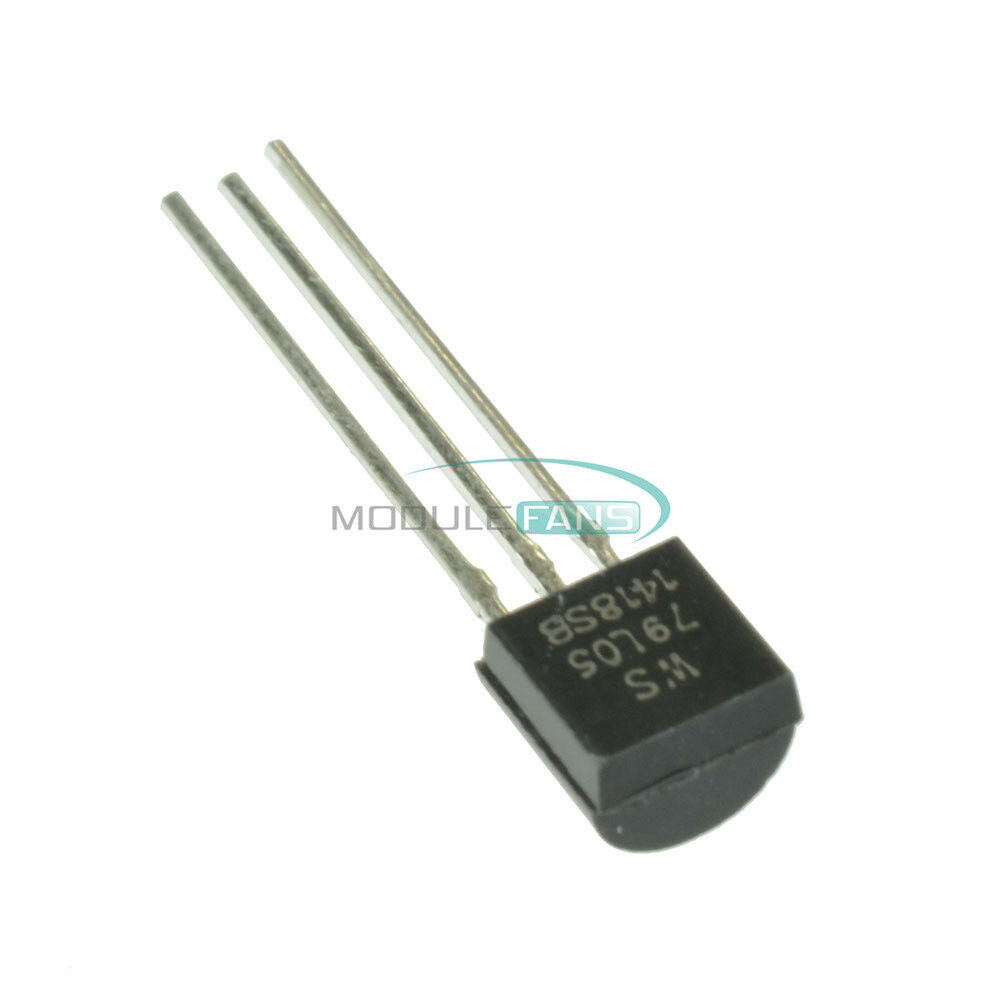 20PCS 79L05 TO92 WS IC REG LDO 5V 0.1A TO92 TOP