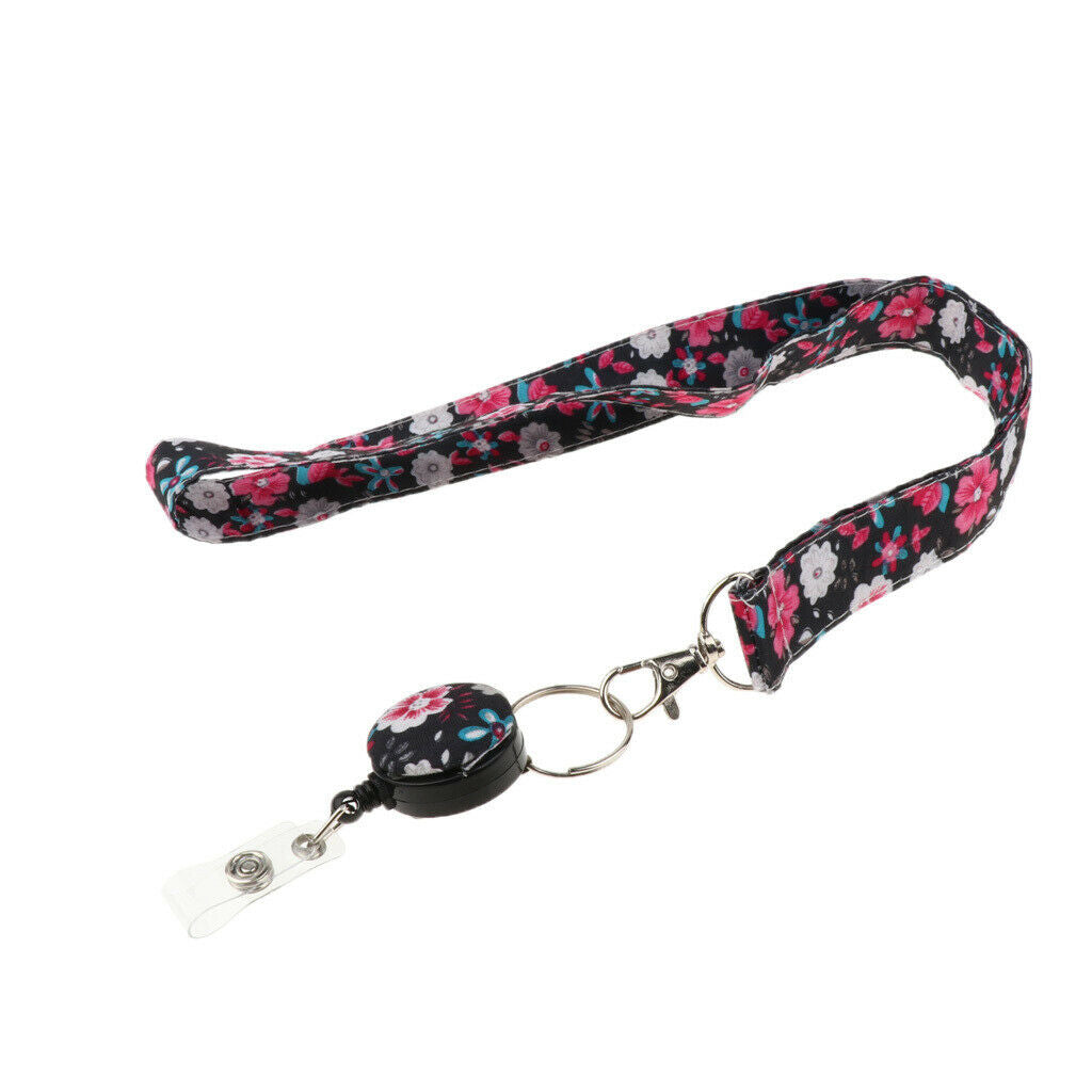 5x ID Badge Lanyard Necklace Lanyard  Mobile Neck Key Chain