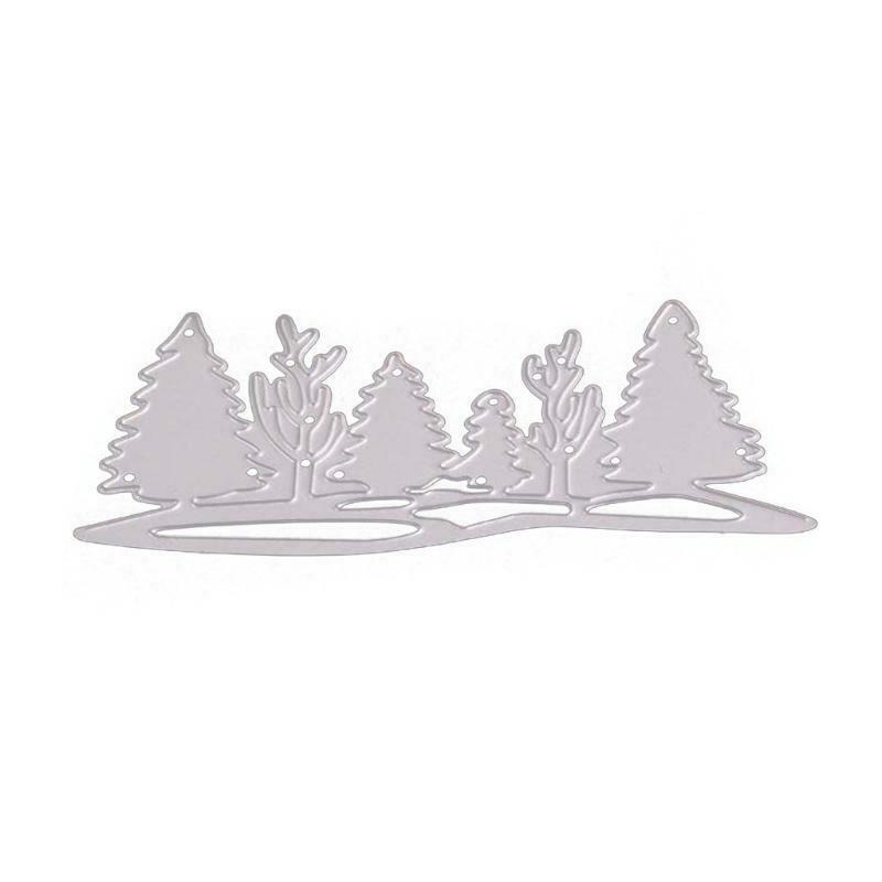 Xmas Trees Metal Cutting Dies Stencil DIY Scrapbooking Album Paper Card Template