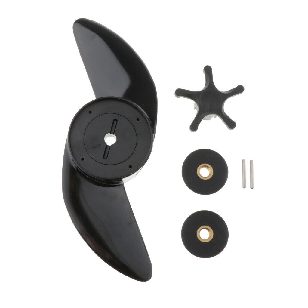 2-Blade Propeller Electric Outboard Motor Prop Boat Kayaking Accessories - Easy