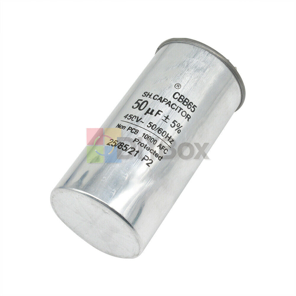 50UF 450VaH Run Motor Capacitor Compressor  Air conditioning Water Pump