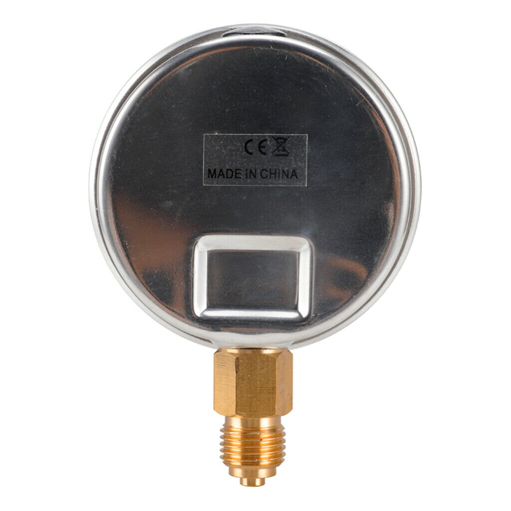 Vacuum Gauge S/Steel Case , -1-2bar,-30-30hg/psi , -1-7bar,-30-100hg/psi F