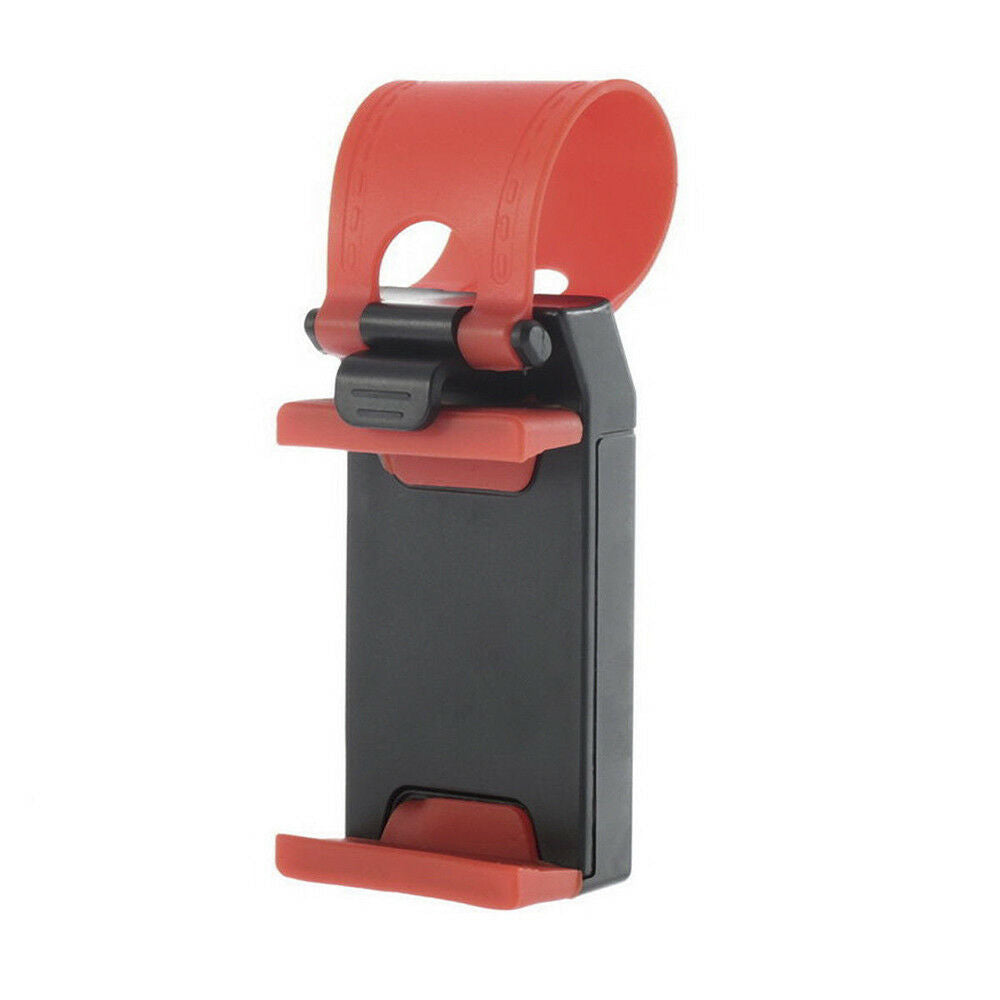 1PC AUTO DECORATIVE ACCESSORIES Clip Car Steering Wheel Bicycle Handlebar Holder
