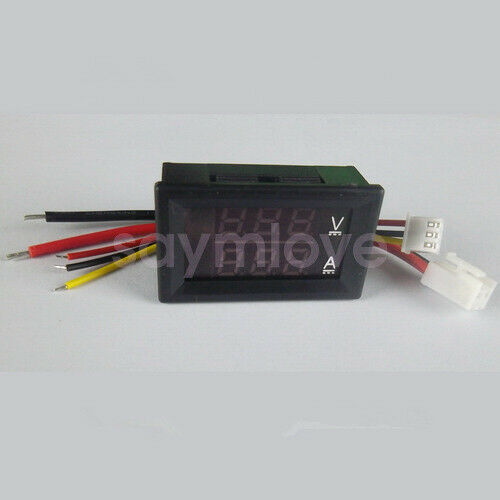 DC 0-200V 200A Digital LED Voltmeter Ammete Voltage Current Panel Meter +Shunt
