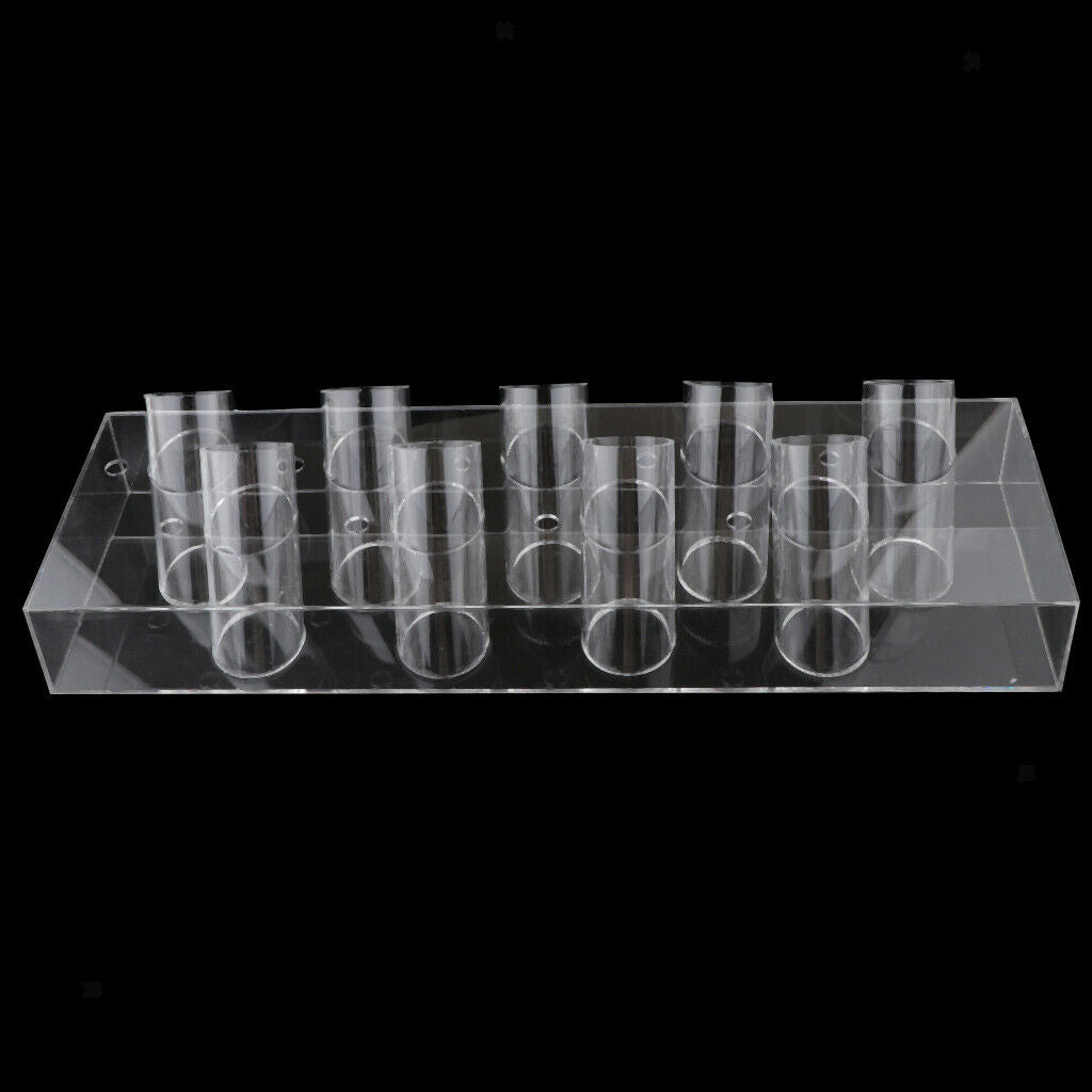 Makeup Pen Holder Brush Storage Organizer Eyebrow Pencil Display Stand Shelf