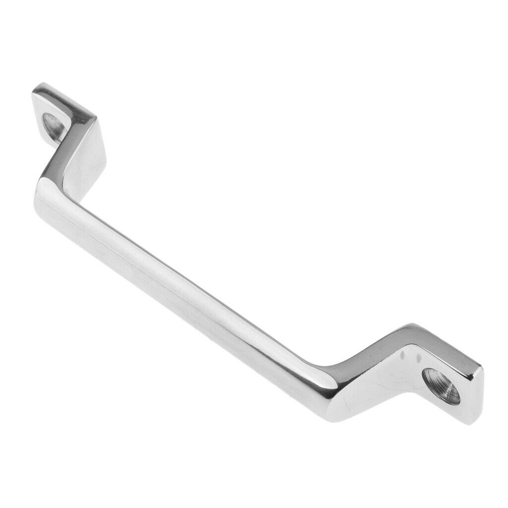 2x Boat 316 Stainless Steel 6.3" Grab Handle Handrail Polished Surface