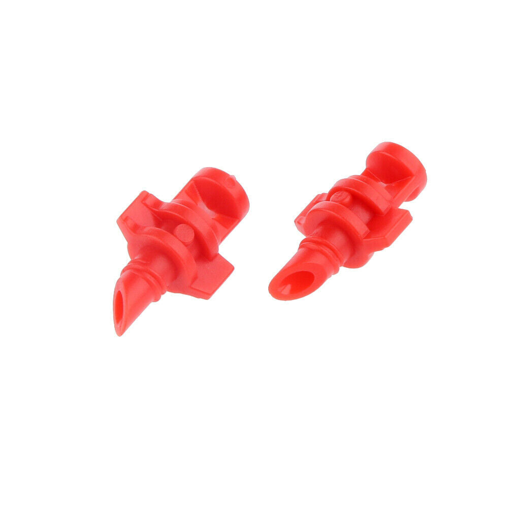 50pcs Mini Micro 360 Degree Garden Plants Flower Watering Spray Nozzle Sprinkler